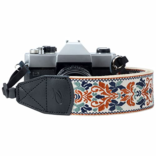 Camera Strap - 2" Retro Jacquard Embroidery Multi-pattern Camera Straps Adjustable Camera Strap - 2" Retro Jacquard Embroidery Multi-pattern Camera Straps Adjustable