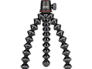 Joby JB01507 GorillaPod 3K Kit. Compact Tripod 3K Stand and Ballhead 3K for Compact Mirrorless Cameras or Devices up to 3K (6.6lbs). Black/Charcoal.