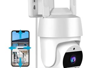 2K Security Camera Outdoor - 4MP 360° View WIFI Camera