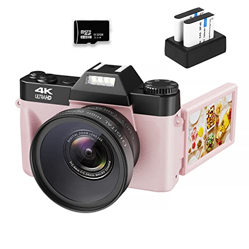 VJIANGER 4K Vlogging Camera for YouTube 48MP Digital Camera for Photography and Video with Flip Screen VJIANGER 4K Vlogging Camera for YouTube 48MP Digital Camera for Photography and Video with Flip Screen