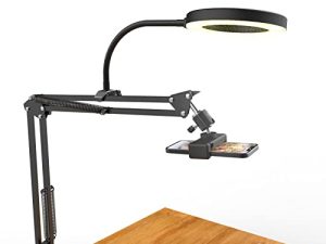 Overhead Camera Mount with Ring Light
