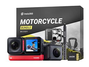 Insta360 ONE RS Twin Edition – Waterproof 4K 60fps Action Camera & 5.7K 360 Camera with Interchangeable Lenses