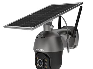 SOLIOM S600 3G/4G LTE Outdoor Solar Powered Cellular Security Camera Wireless