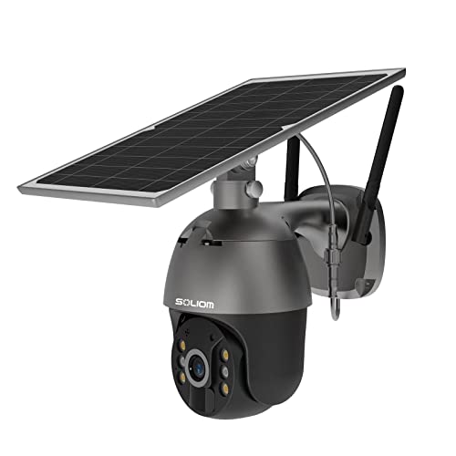 SOLIOM S600 3G/4G LTE Outdoor Solar Powered Cellular Security Camera Wireless SOLIOM S600 3G/4G LTE Outdoor Solar Powered Cellular Security Camera Wireless