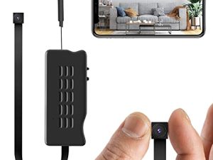 FULAO Hidden Spy Camera Small DIY Module WiFi Security Camera HD 1080P Tiny Wireless Nanny Cam Mini Video Recorder Motion Detection Alarm & Record
