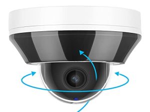 6MP PoE IP PTZ Dome Camera with Pan/Tilt 3X Optical Zoom