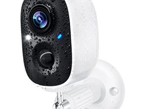 HAWKRAY Wireless Outdoor Security Camera with Spotlight