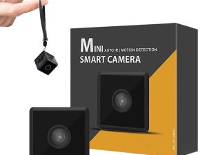 Neruyinso Mini Spy Camera Wireless Hidden Camera No WiFi Needed Portable Small Camera with Motion Detection and Night Vision Nanny Cam for Home Security Wereless Pet Camera for Cat/Cop cam