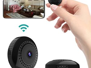 Mini Spy Camera WiFi Wireless Hidden Cameras for Home Security Surveillance with Video 1080P Small Portable Nanny Cam with Phone App