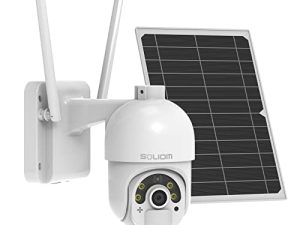 SOLIOM Solar Security Camera Outdoor