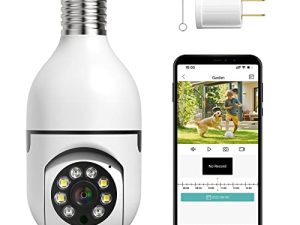 Wireless Light Bulb Camera