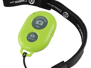CamKix Camera Shutter Remote Control with Bluetooth Wireless Technology - Create Amazing Photos and Videos Hands-Free - Works with Most Smartphones and Tablets (iOS and Android)