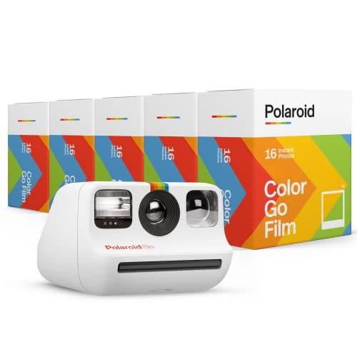 Polaroid Go Camera and Large Film Pack Bundle Polaroid Go Camera and Large Film Pack Bundle