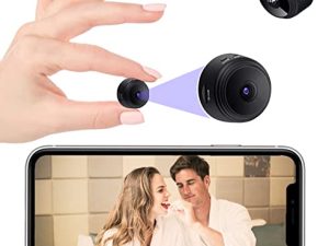 GGGame Spy Camera Hidden Camera Detector - 1080P WiFi Camera for Home Office Security,Indoor Camera with Motion Detection Night Vision