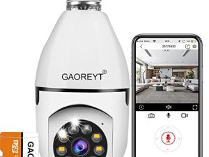 GAORYT Light Bulb Camera