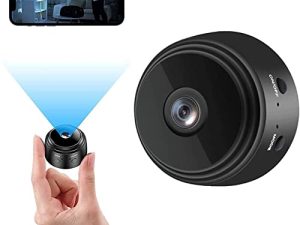 UENOKIPS Mini Hidden Camera WiFi Wireless Small Video Camera Full HD 1080P Night Vision Motion Detection Security Nanny Surveillance Cam Covert Cameras with App for Home Indoor Outdoor