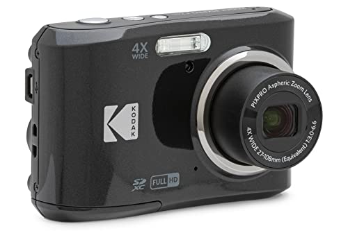 KODAK PIXPRO Friendly Zoom FZ45-BK 16MP Digital Camera with 4X Optical Zoom 27mm Wide Angle and 2.7" LCD Screen (Black) KODAK PIXPRO Friendly Zoom FZ45-BK 16MP Digital Camera with 4X Optical Zoom 27mm Wide Angle and 2.7" LCD Screen (Black)