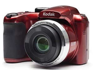 Kodak PIXPRO Astro Zoom AZ252-RD 16MP Digital Camera with 25X Optical Zoom and 3" LCD (Red)