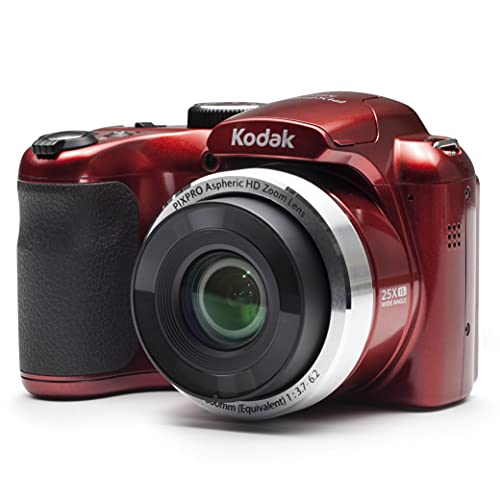 Kodak PIXPRO Astro Zoom AZ252-RD 16MP Digital Camera with 25X Optical Zoom and 3" LCD (Red) Kodak PIXPRO Astro Zoom AZ252-RD 16MP Digital Camera with 25X Optical Zoom and 3" LCD (Red)