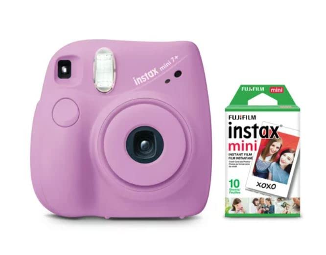 FujiFilm Instax Mini 7+ Lavender Bundle (10 Film Pack) FujiFilm Instax Mini 7+ Lavender Bundle (10 Film Pack)
