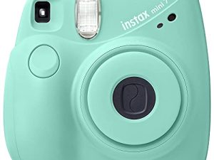 Fujifilm Instax Mini 7+ Camera with - Seafoam Green (Renewed)