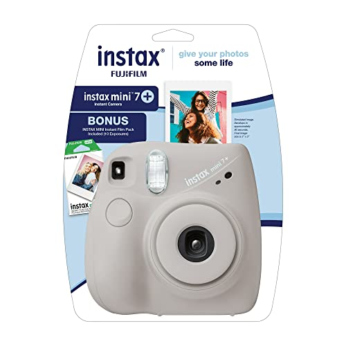 FujiFilm Instax Mini 7+ Gray Bundle (10 Film Pack) FujiFilm Instax Mini 7+ Gray Bundle (10 Film Pack)