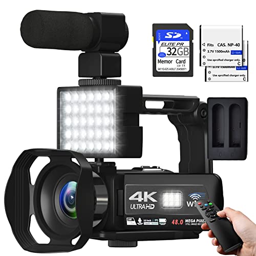 VETEK 4K Video Camera Camcorder VETEK 4K Video Camera Camcorder