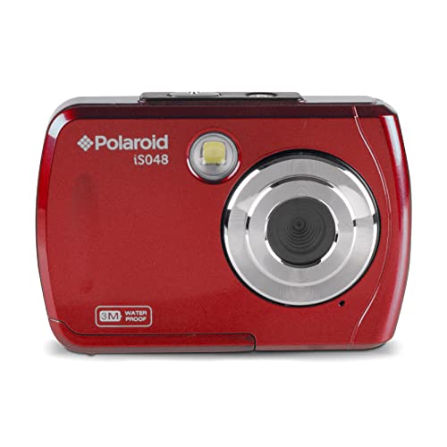 Polaroid IS048 Digital Camera - Small Lightweight Waterproof Instant Sharing 16 MP Digital Portable Handheld Action Camera (Red) Polaroid IS048 Digital Camera - Small Lightweight Waterproof Instant Sharing 16 MP Digital Portable Handheld Action Camera (Red)