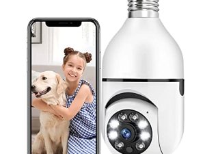 ATSITK Light Bulb Security Camera
