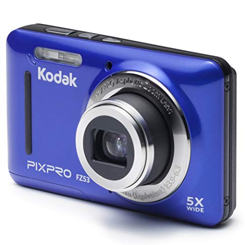 Kodak FZ53-BL Point and Shoot Digital Camera with 2.7" LCD Kodak FZ53-BL Point and Shoot Digital Camera with 2.7" LCD