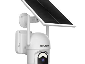 SOLIOM 3G/4G LTE Cellular Solar Security Cameras with SIM Card