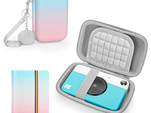 Yinke Album for Kodak PRINTOMATIC/Mini 2 HD /Smile Instant Photo Printer with Case for Kodak Cameras