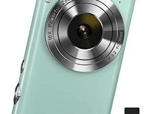 Digital Camera Auto Focus 2.7K 48MP Digital Point and Shoot Camera with 32GB Memory Card