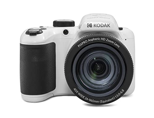 KODAK PIXPRO Astro Zoom AZ405-WH 20MP Digital Camera with 40X Optical Zoom 24mm Wide Angle 1080P Full HD Video and 3" LCD (White) KODAK PIXPRO Astro Zoom AZ405-WH 20MP Digital Camera with 40X Optical Zoom 24mm Wide Angle 1080P Full HD Video and 3" LCD (White)