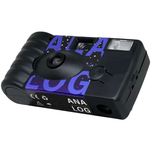 Analog Disposable Camera w/Flash + Development & Digital Uploads (Starry Night) | 35mm Film Single-Use Camera Analog Disposable Camera w/Flash + Development & Digital Uploads (Starry Night) | 35mm Film Single-Use Camera