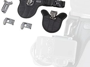 Spider Holster – SpiderPro Mirrorless Dual Camera System v2 for Carrying Two Professional Cameras and Heavy Gear Featuring Belt with Built-in Self-Locking Camera Holsters for Quick-Draw Camera Access