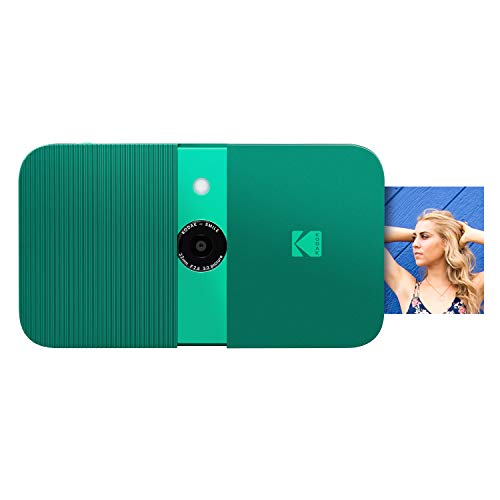 KODAK Smile Instant Print Digital Camera – Slide-Open 10MP Camera w/2x3 ZINK Printer (Green) KODAK Smile Instant Print Digital Camera – Slide-Open 10MP Camera w/2x3 ZINK Printer (Green)