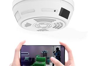 Hidden Camera HD Spy Camera Smoke Detector WiFi 1080P 180 Days Standby PIR Motion Detection Night Vision Video Recorder Nanny Cam