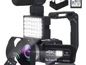 Video Camera Camcorder 4K