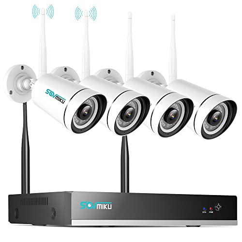 Sovmiku WiFi Security Camera System Face Detection 3MP Two Way Audio Security Cameras Sovmiku WiFi Security Camera System Face Detection 3MP Two Way Audio Security Cameras