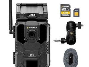 Vosker V200 | Cellular Security Camera | Built-in Solar Panel | LTE