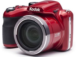 Kodak PIXPRO Astro Zoom AZ421-RD 16MP Digital Camera with 42X Optical Zoom and 3" LCD Screen (Red)
