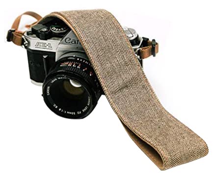 Brown Jeans Camera Strap Real Denim Christmas Gift for DSLR Camera. Universal Strap Brown Jeans Camera Strap Real Denim Christmas Gift for DSLR Camera. Universal Strap
