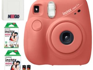 Fujifilm Instax Mini 7+ Instant Camera Bundle-Deluxe Kit