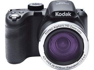 Kodak PIXPRO Astro Zoom AZ421-BK 16MP Digital Camera with 42X Optical Zoom and 3 inch LCD Screen (Black) (Renewed)