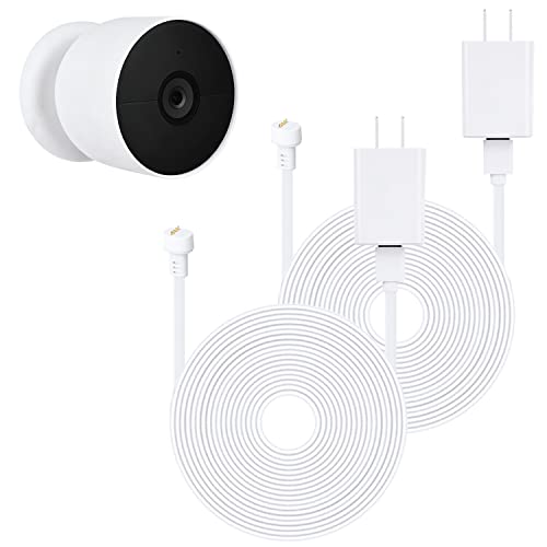 2Pack Power Cable Compatible with Google Nest Cam (Battery) 2Pack Power Cable Compatible with Google Nest Cam (Battery)