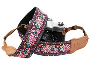 Camera Strap - Double Layer Cowhide Ends