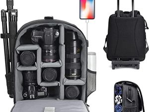 CADeN Camera Backpack Bag Professional for DSLR/SLR Mirrorless Camera Waterproof