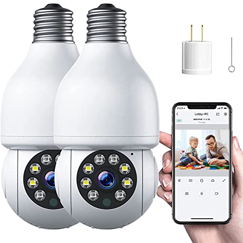 ACTMAN 2 PCS Light Socket Security Camera with Alexa ACTMAN 2 PCS Light Socket Security Camera with Alexa