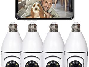 DEXINLONG Wireless WiFi Light Bulb Camera